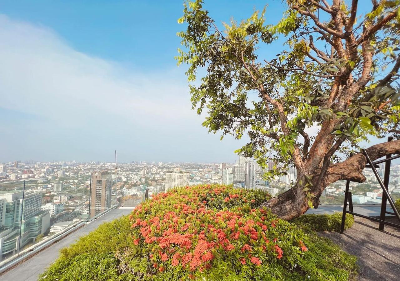 2 Bedroom Luxury Apartment 3 Min Walk From Bts Ekkamai Bangkok Bagian luar foto